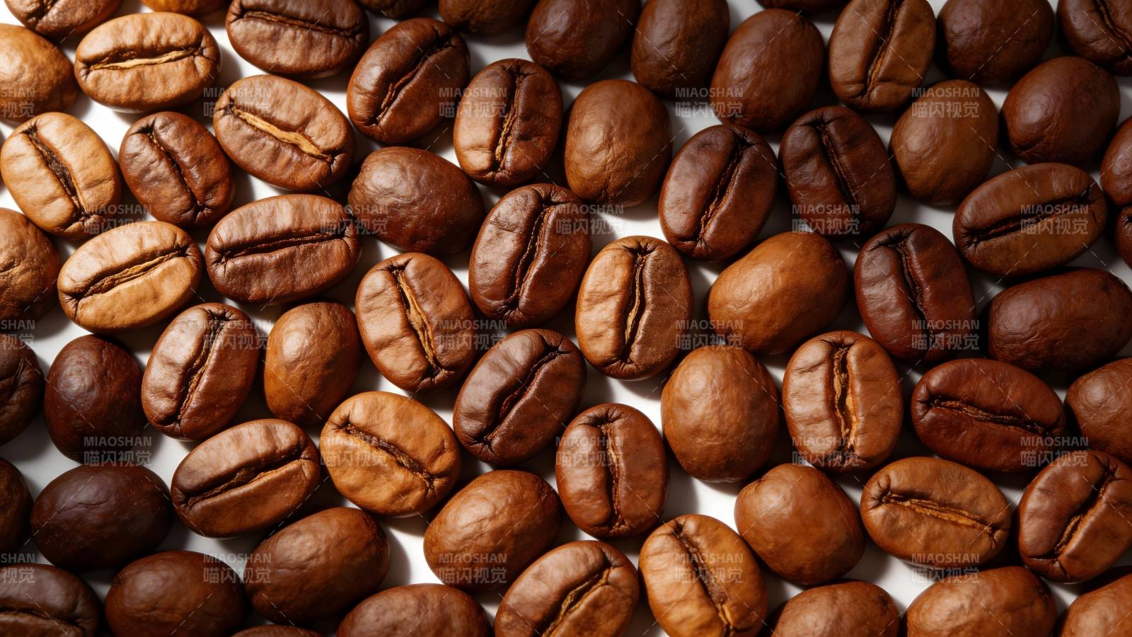 咖啡豆特写图片