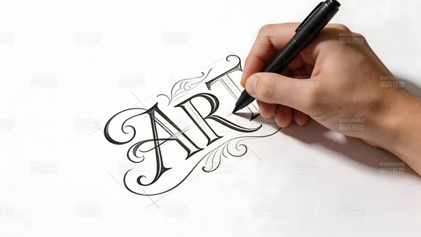 手绘艺术字图片