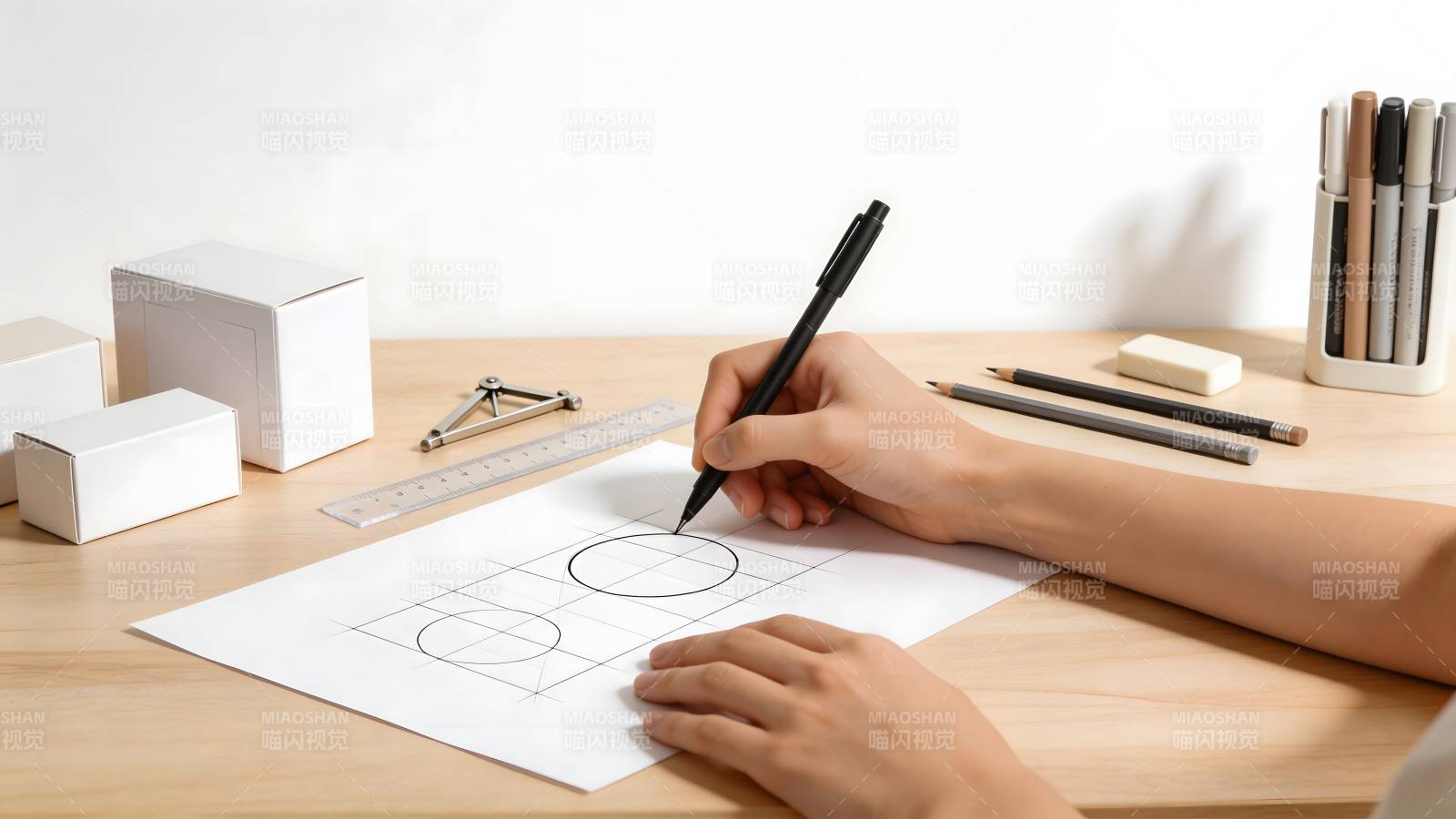 手绘几何图形图片