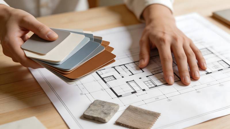 室内设计选材图片