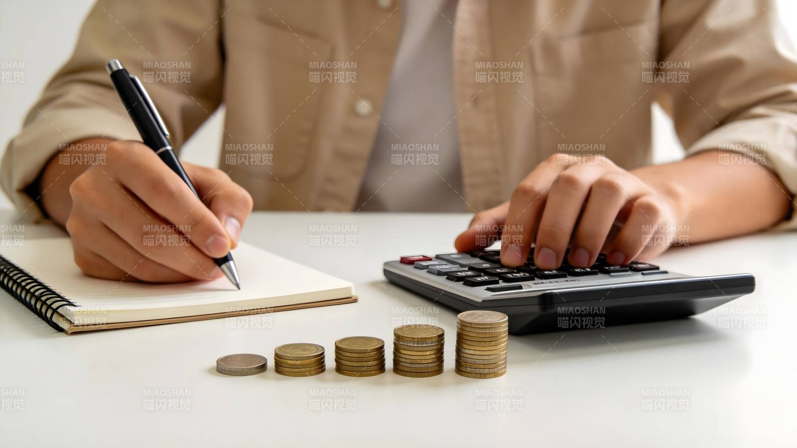 理财计算与记录图片
