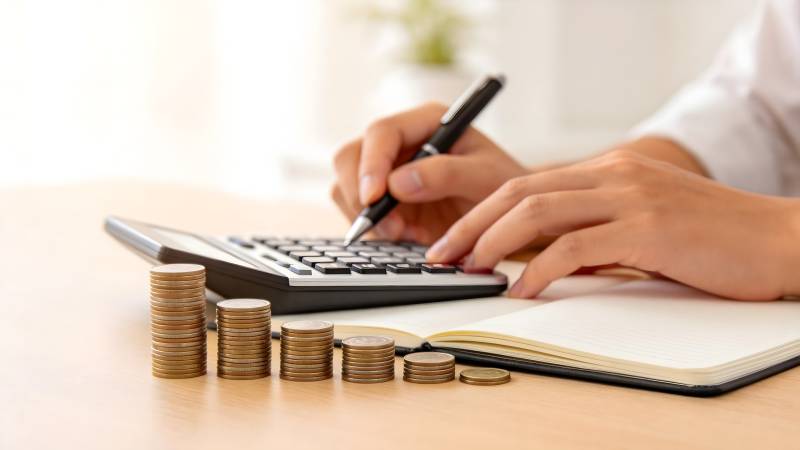 理财计算中图片