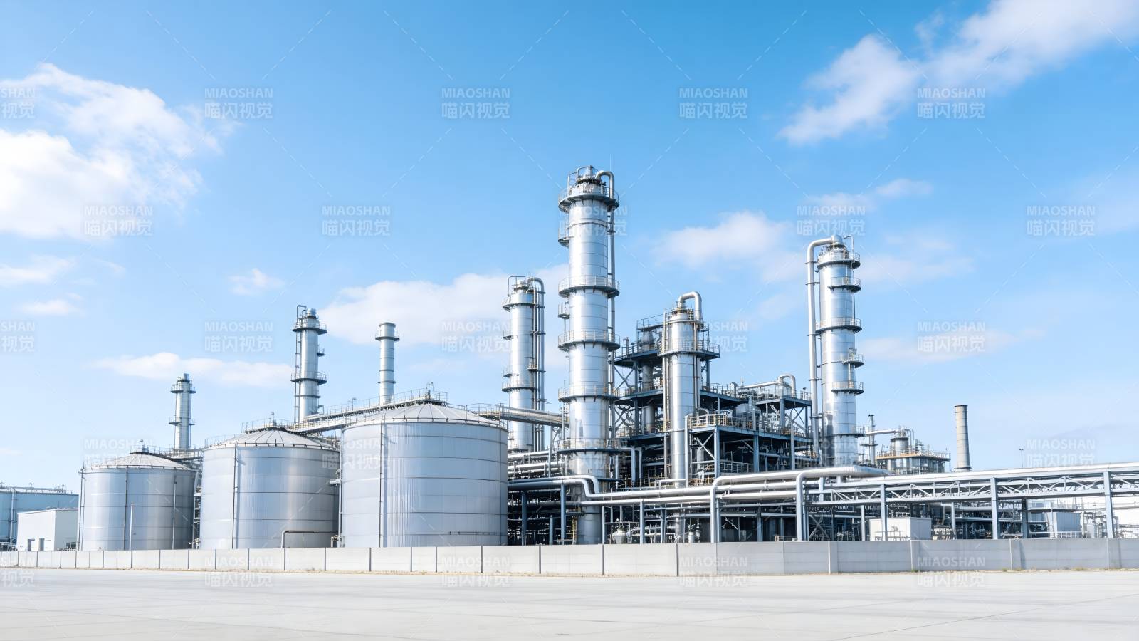 工业厂区全景图片