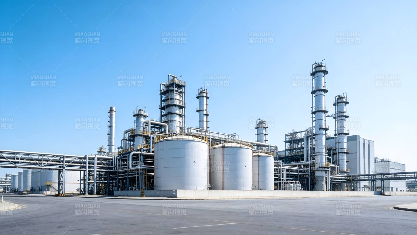 现代化工业厂区图片
