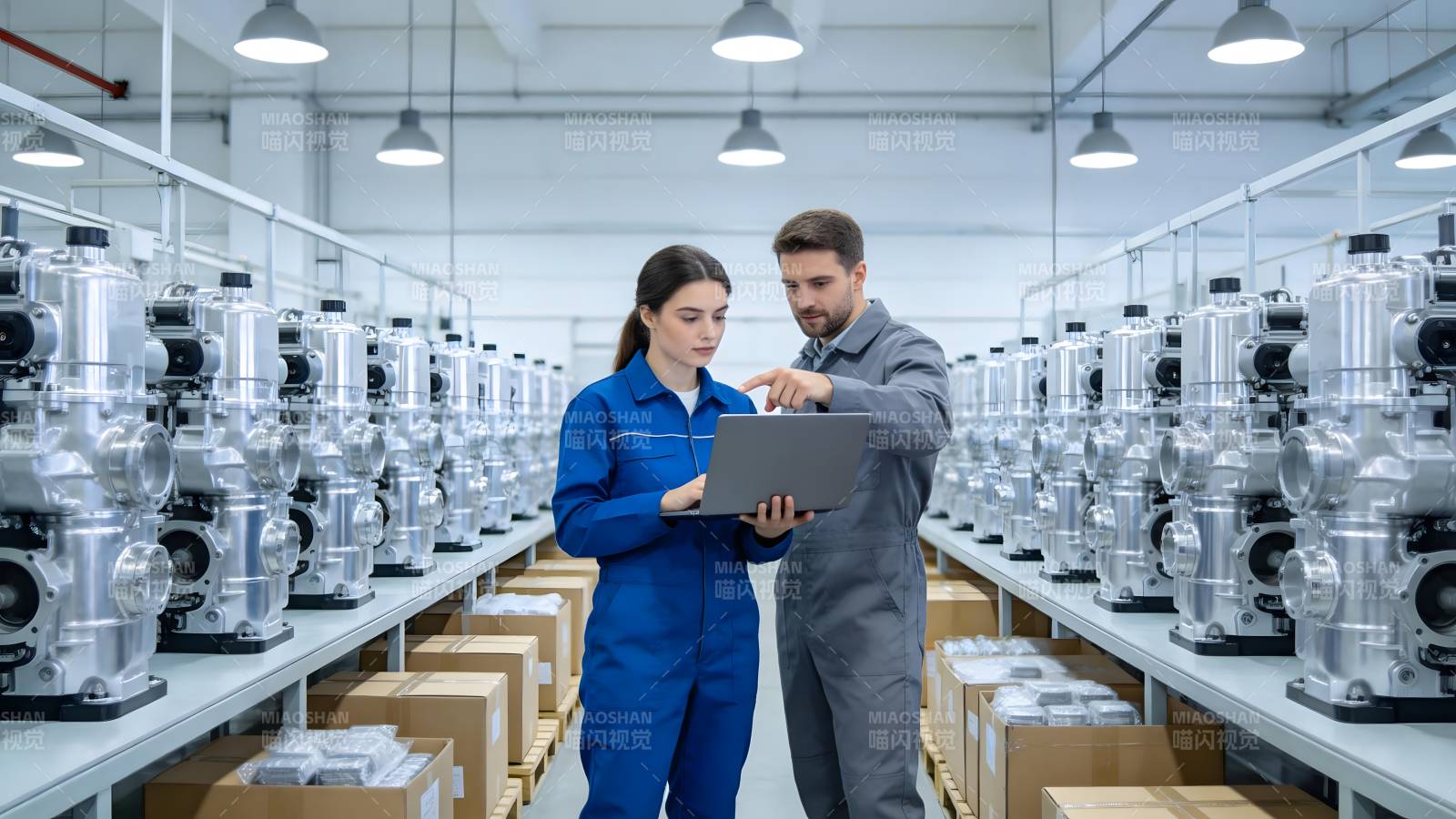 工厂质检现场图片