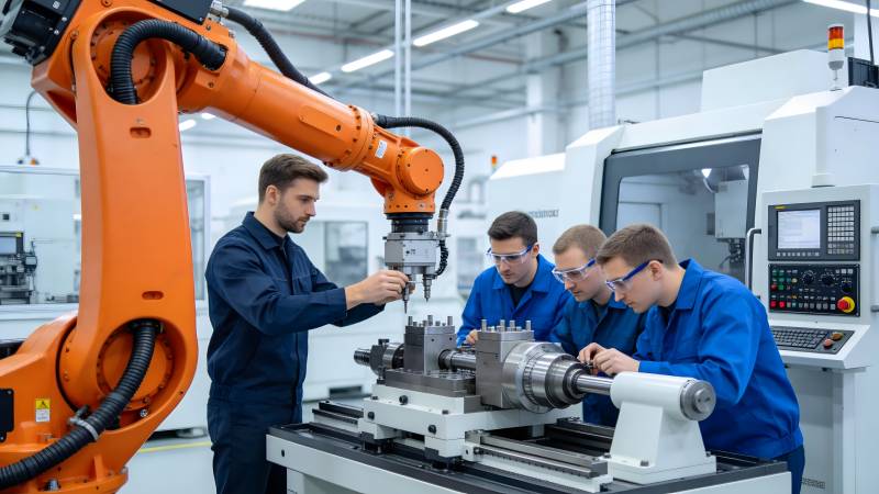 智能制造现场图片