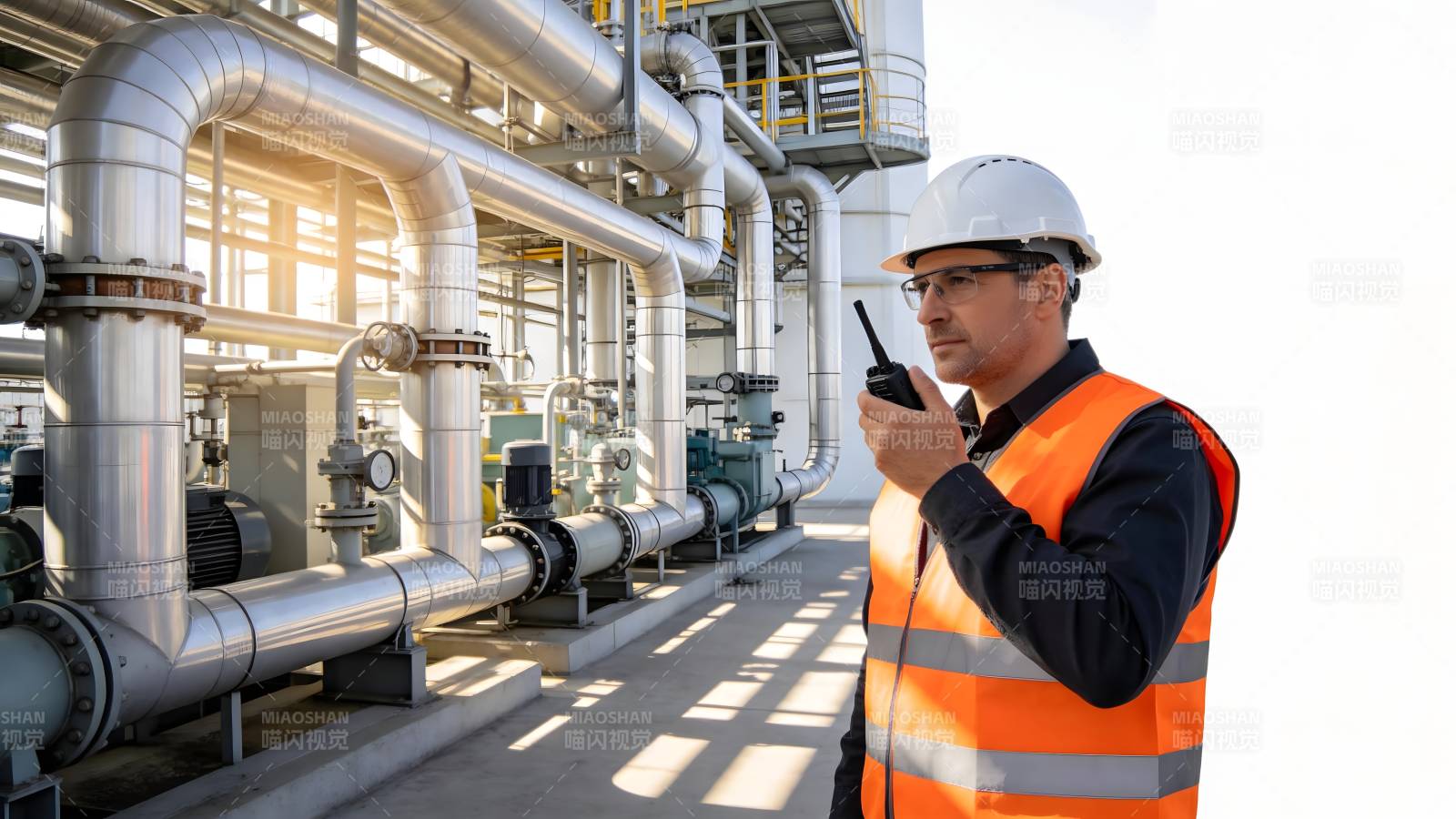 工业现场巡检员图片