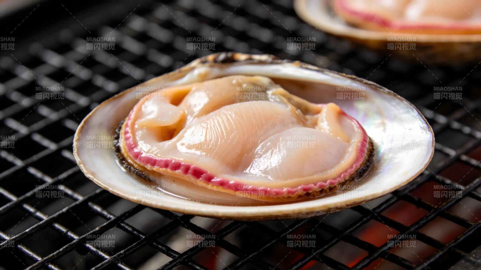 烤扇贝鲜嫩多汁图片