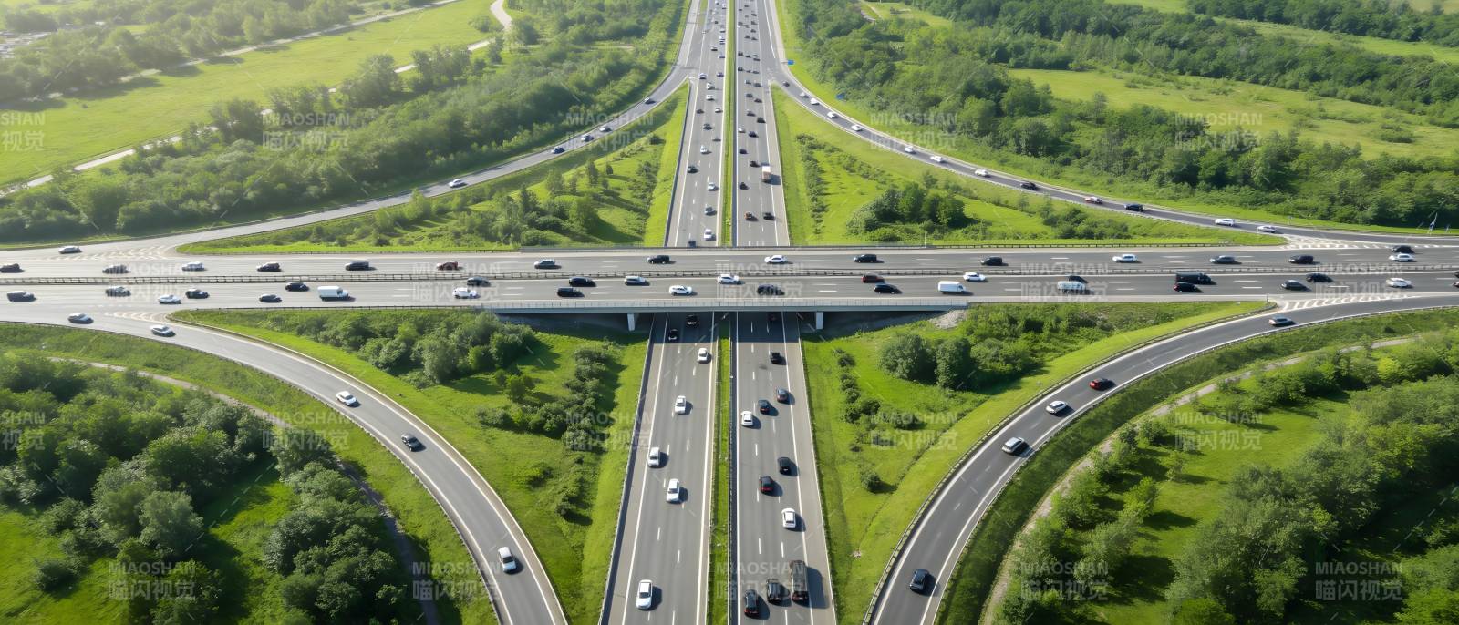 立体交通枢纽图片