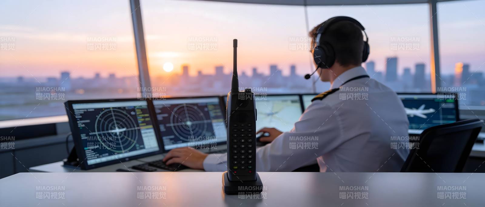 空中交通管制员图片