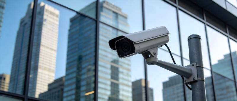 城市监控摄像头图片