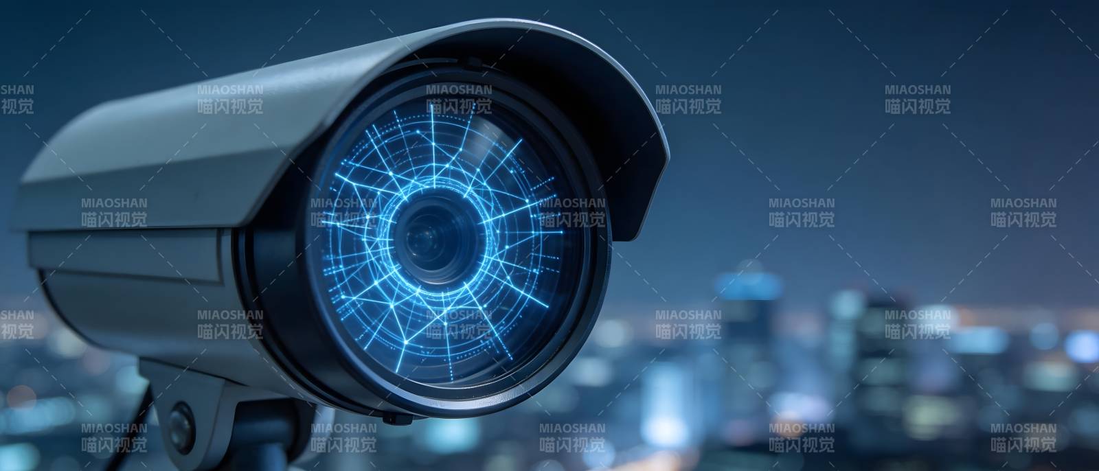 智能监控守护城市图片