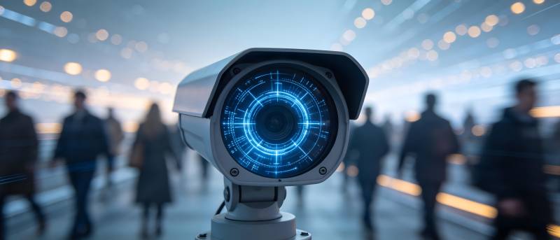 智能监控守护安全图片