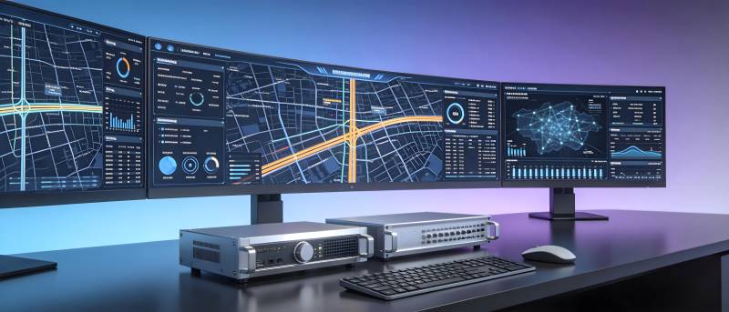 智能监控系统展示图片