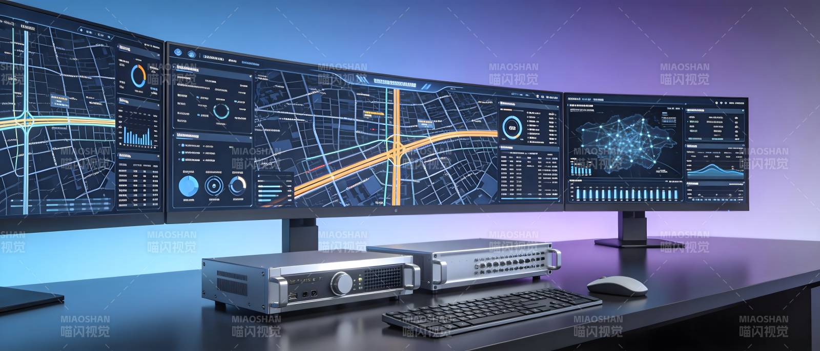 智能监控系统展示图片