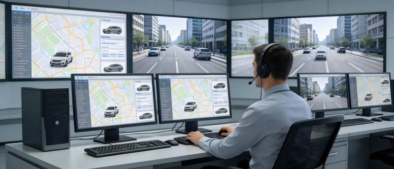 智能交通监控中心图片