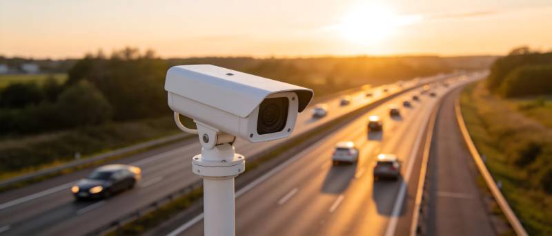 高速公路监控摄像头图片