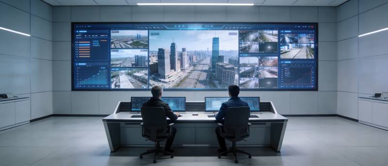 智能监控指挥中心图片