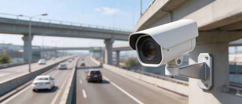 高速监控摄像头图片