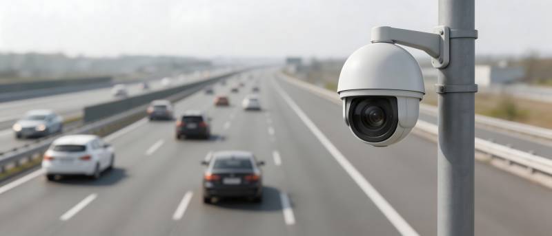 高速监控摄像头图片