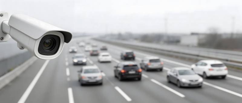 高速公路监控摄像图片