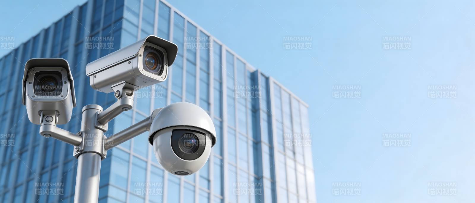 智能监控守护城市图片