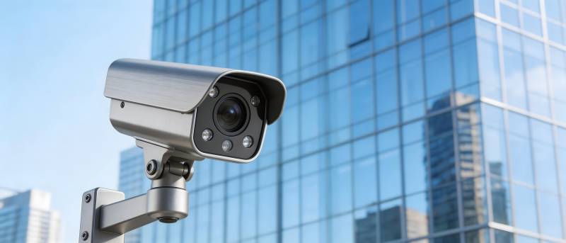 城市监控摄像头图片