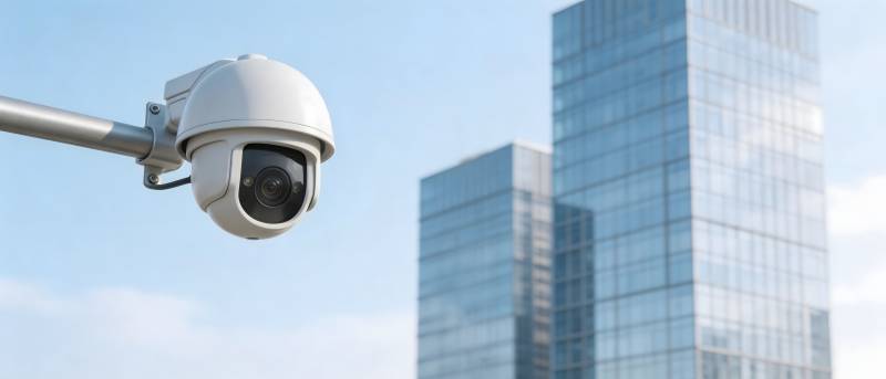 城市监控摄像头图片