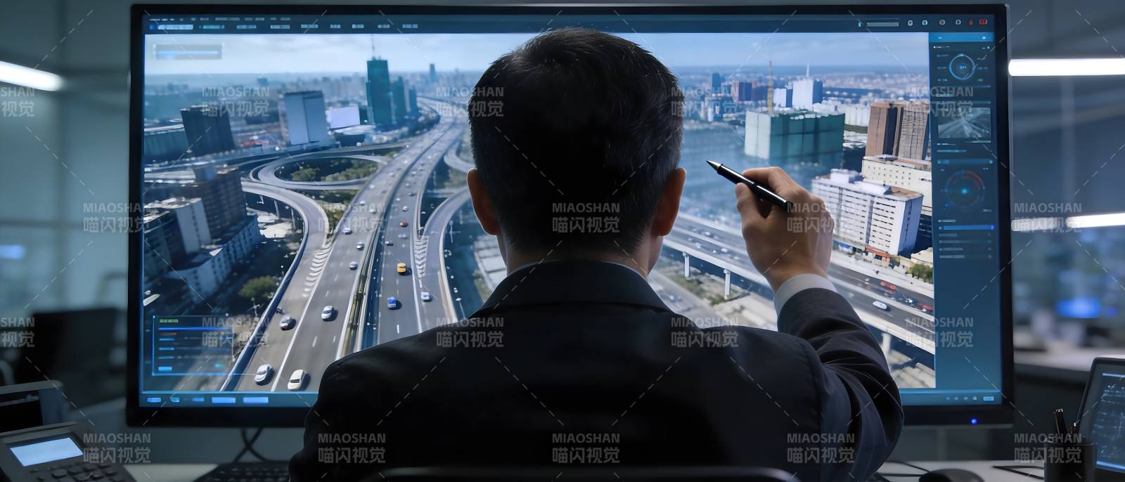 城市交通监控图片