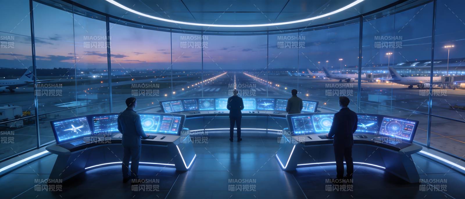 未来机场控制中心图片