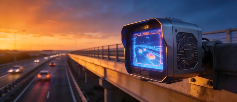 智能交通监控系统图片