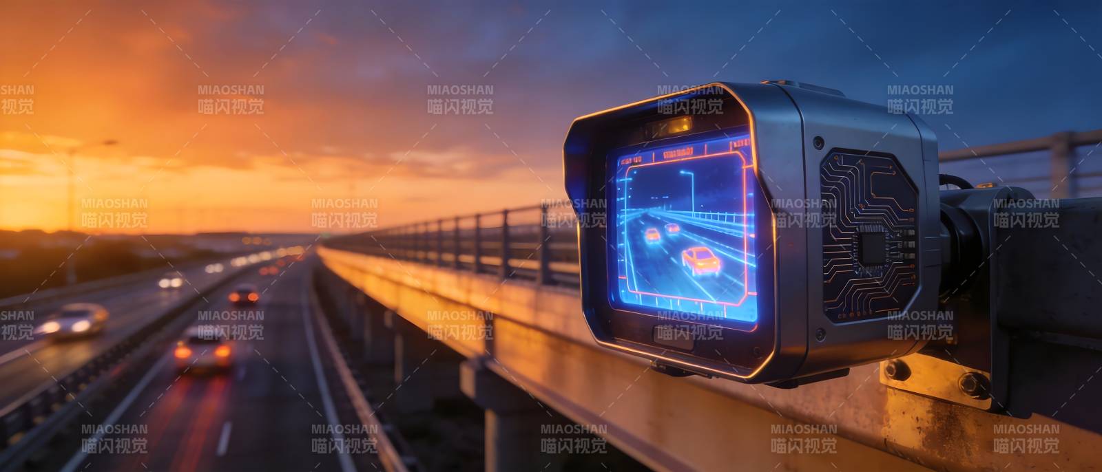 智能交通监控系统图片