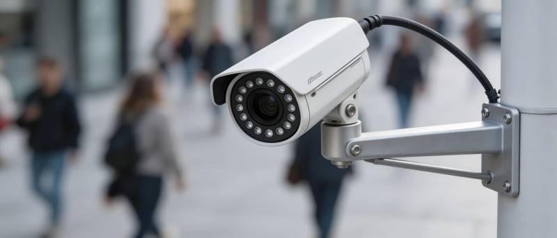 街头监控摄像头图片