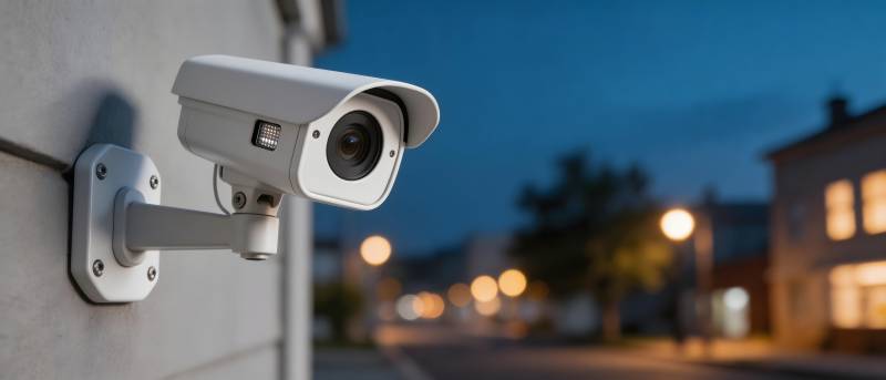 夜视监控摄像头图片