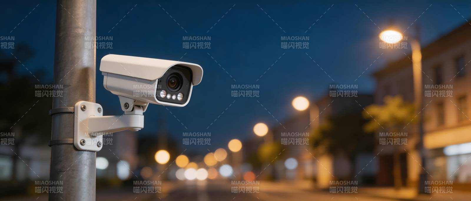 夜街监控摄像机图片