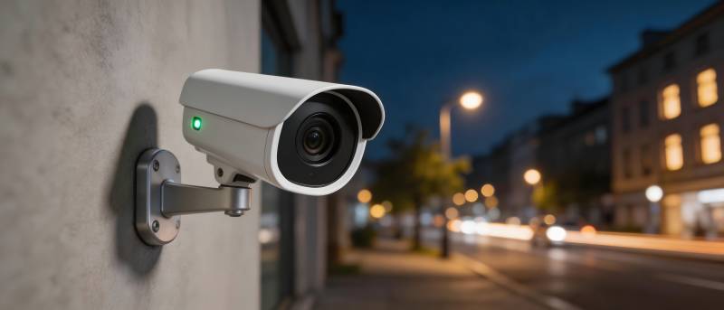 夜视监控摄像头图片