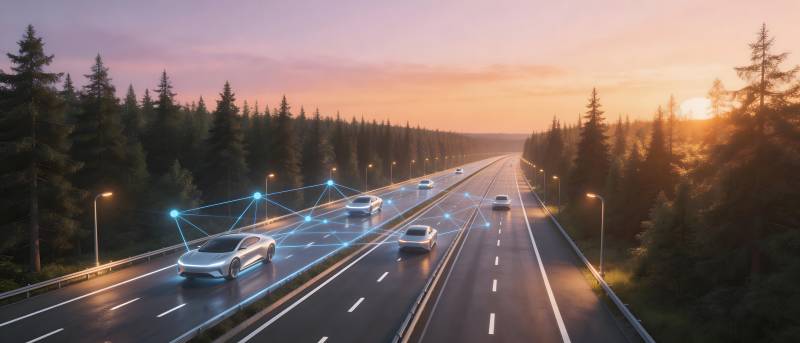 智能公路未来出行图片