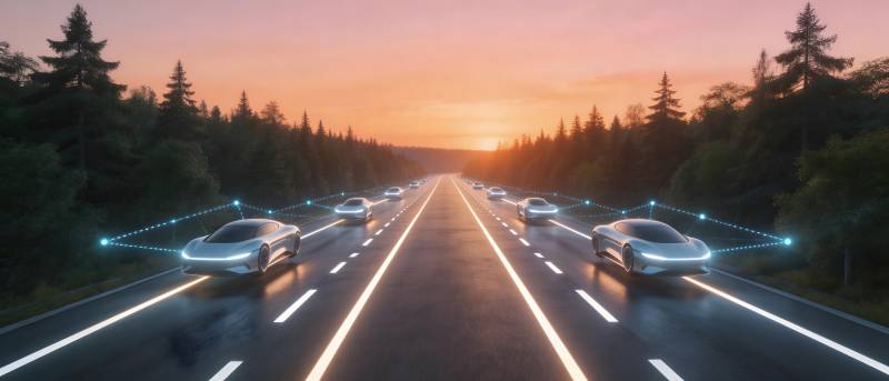 智能驾驶未来之路图片