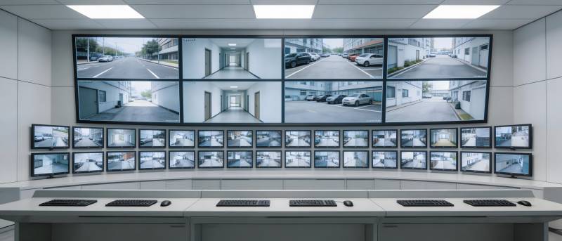 监控室全景图片