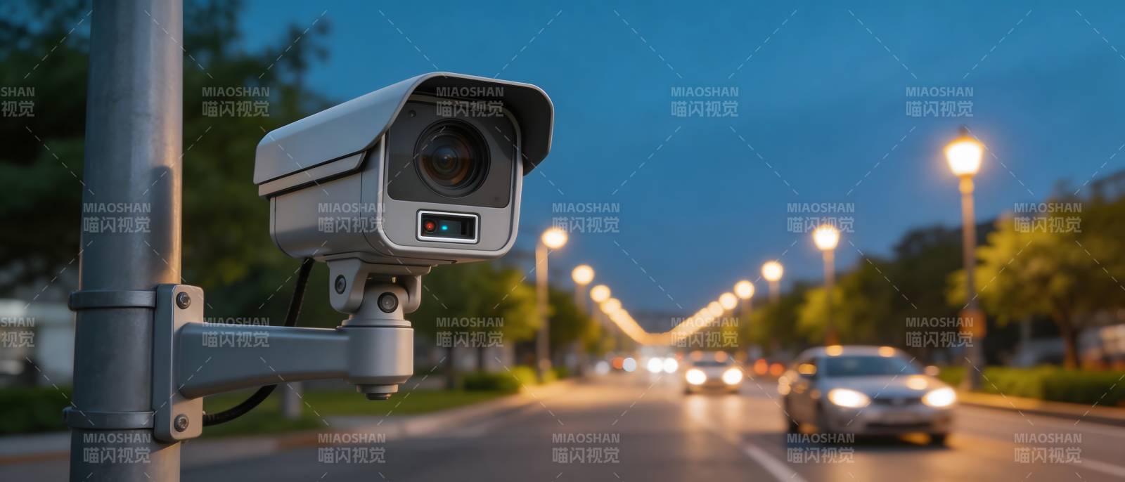 街道监控夜景图片