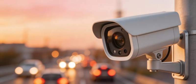 城市监控摄像头图片