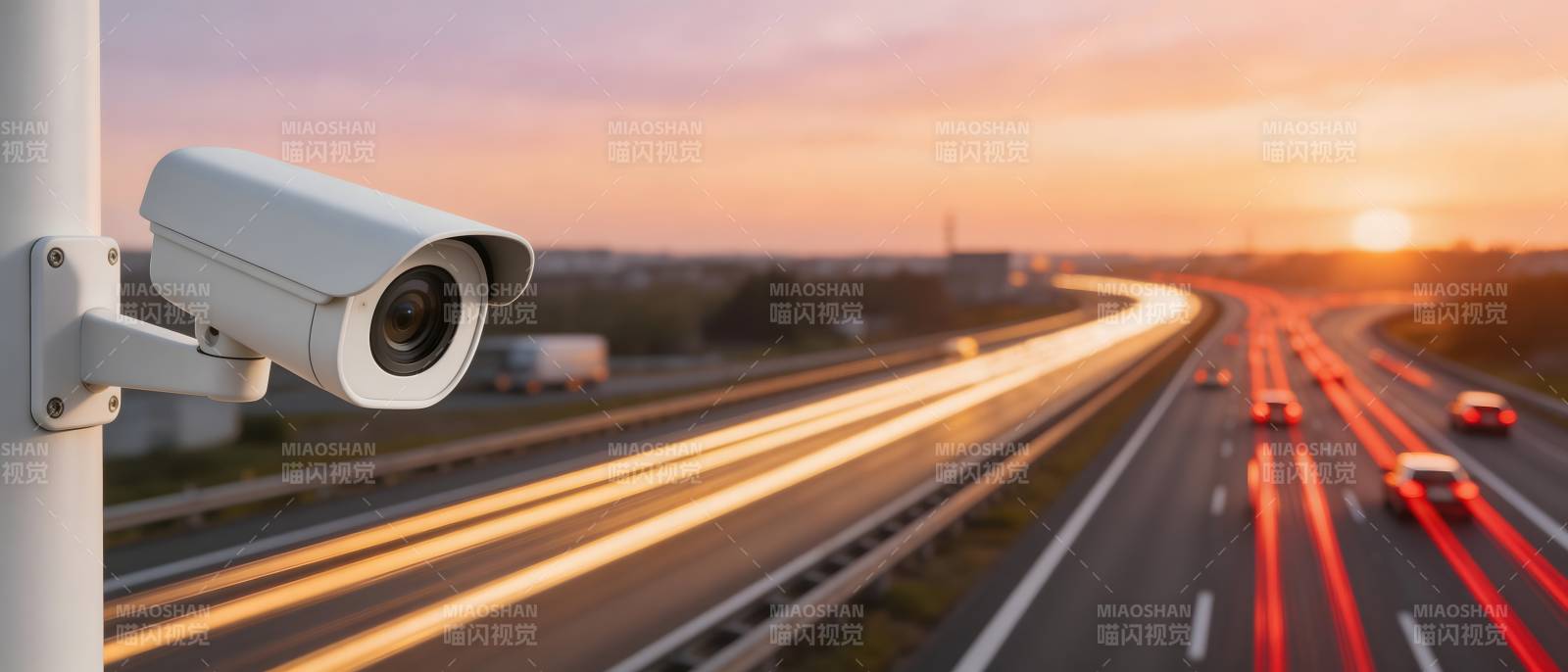 高速公路监控摄像图片