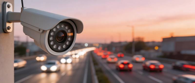 城市交通监控图片