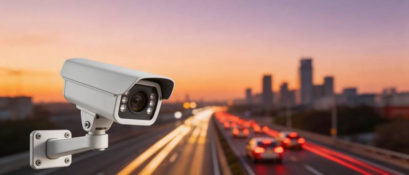 城市交通监控图片