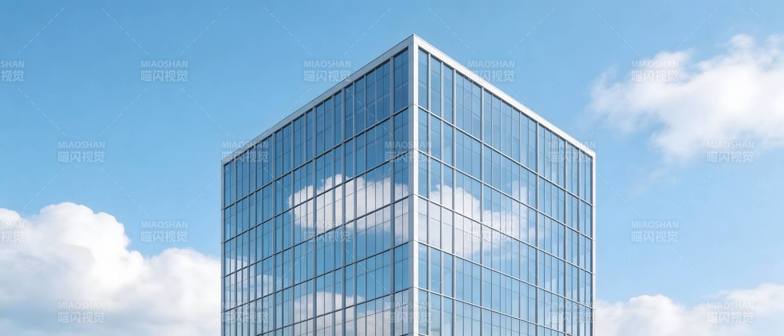 现代玻璃高楼图片