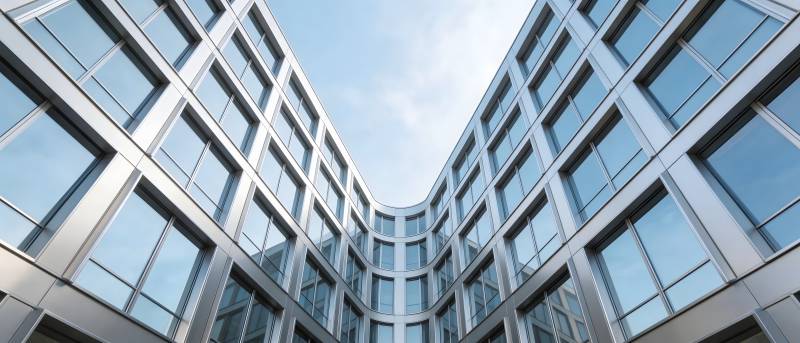 现代建筑玻璃幕墙图片