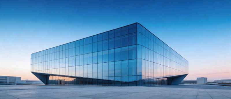 现代玻璃建筑图片