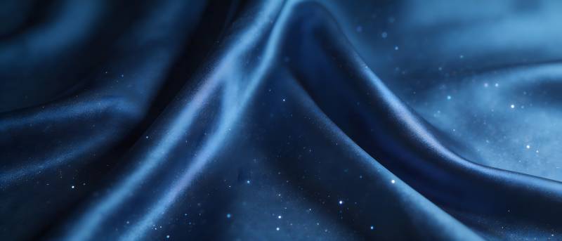深蓝丝绒星空图片
