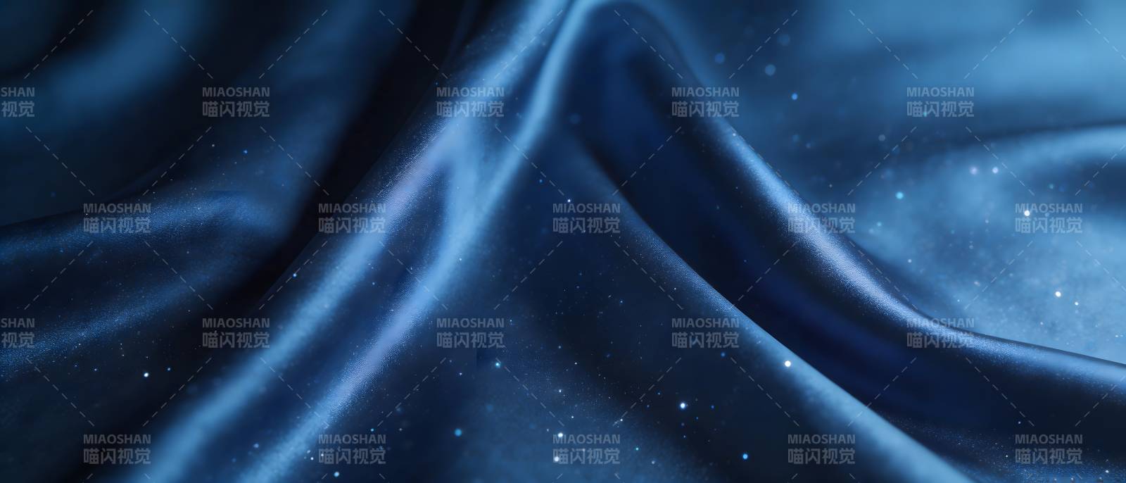 深蓝丝绒星空图片