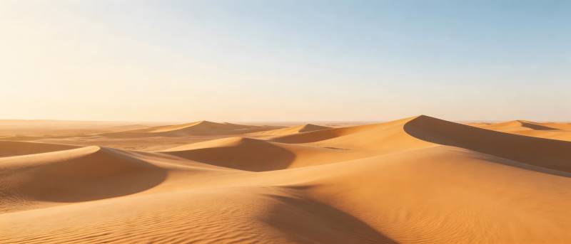 金色沙丘 静谧无垠图片